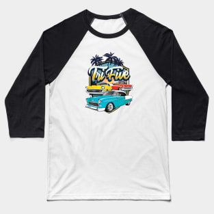 Chevrolet Bel Air Chevy BelAir Trifive Muscle Car Baseball T-Shirt